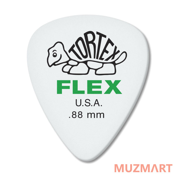 Dunlop 428P088 Tortex Flex Standard 12Pack Медиаторы
