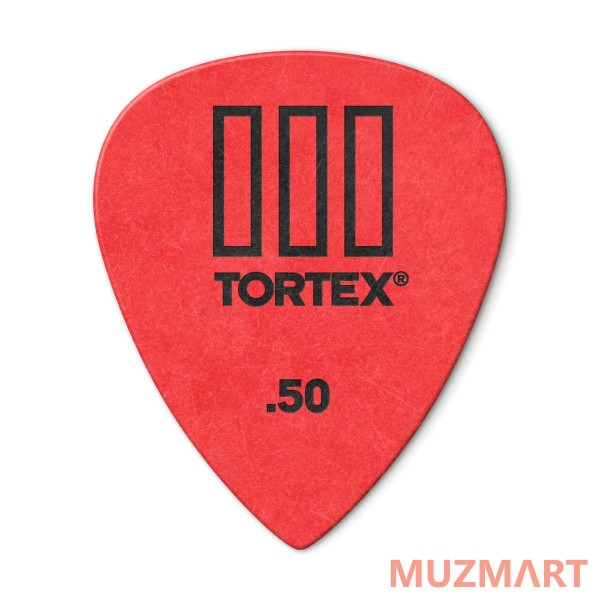Dunlop 462P050 Tortex TIII 12Pack медиаторы, толщина 0.5 мм, 12 шт.