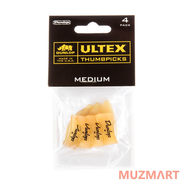 Dunlop 9072P Ultex Gold 4Pack Когти на большой палец