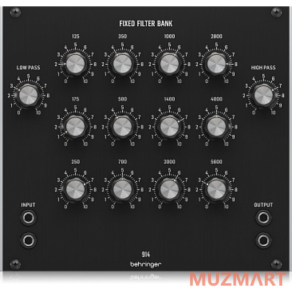 Behringer 914 FIXED FILTER BANK Аналоговый модуль для Eurorack