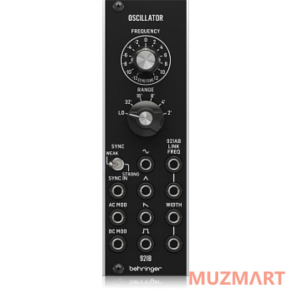 Behringer 921B OSCILLATOR модуль синтезатора: осцилятор, 4 выхода под разные формы волны, формат Eurorack