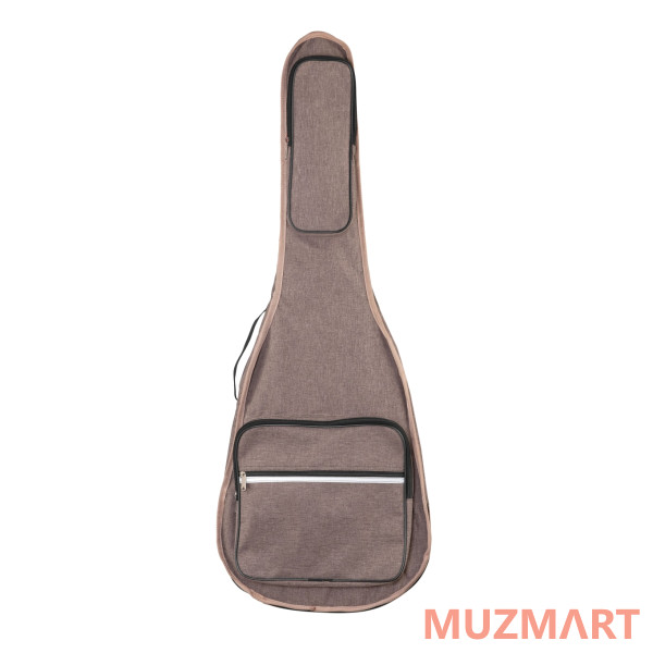 Lutner MLDG-34 Чехол для акустической гитары, серый/коричневый