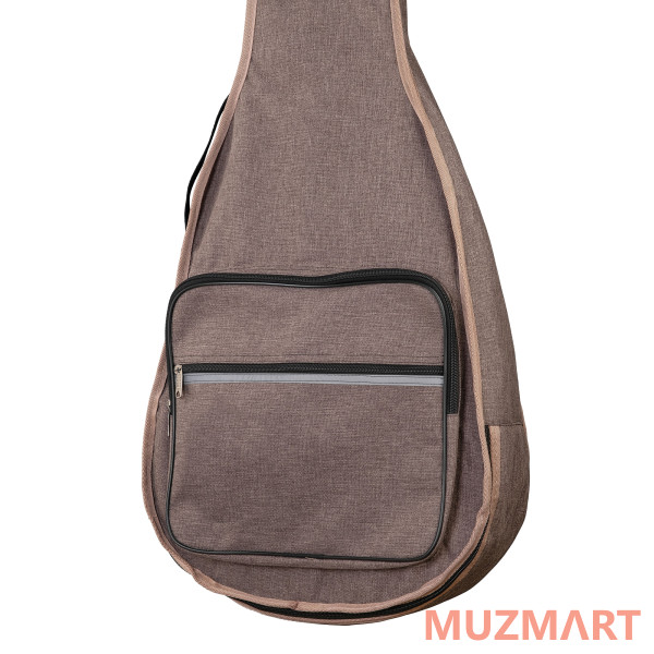 Lutner MLDG-34 Чехол для акустической гитары, серый/коричневый