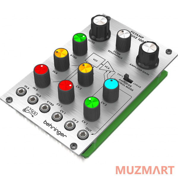 Behringer FILTAMP MODULE 1006 24 дБ низкочастотный VCF и VCA модуль