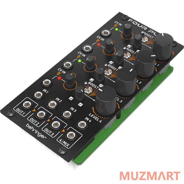 Behringer FOUR PLAY 4-х канальный усилитель с регулируемым напряжением
