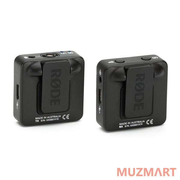RODE Wireless GO Black Ультракомпактная накамерная беcпроводная система