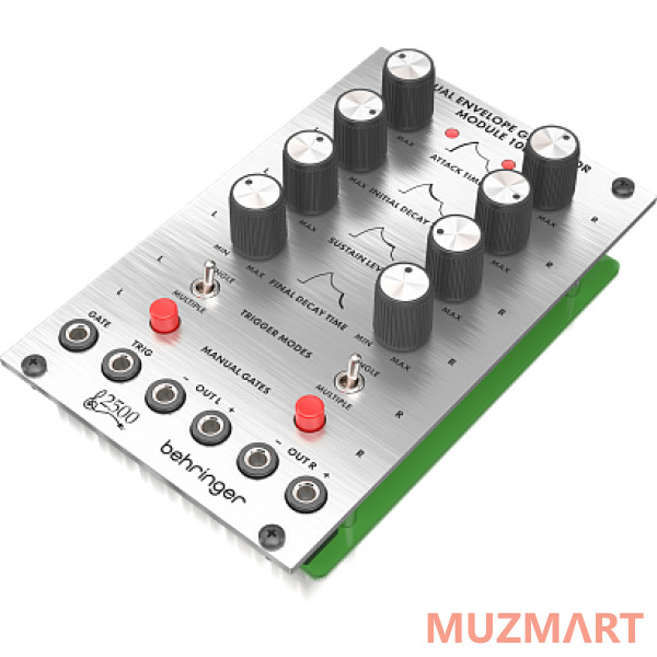 Behringer DUAL ENVELOPE GENERATOR MODULE 1003 Двойной модуль синтезатора: генератор огибающей Series 2500, формат Eurorack
