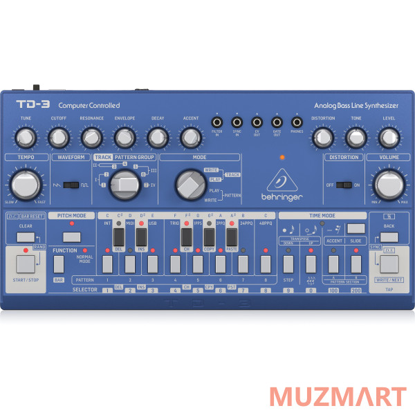 Behringer TD-3-BU Аналоговый басовый синтезатор