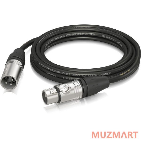 Behringer GMC-600 Микрофонный кабель XLR female—XLR male, 6.0 м.