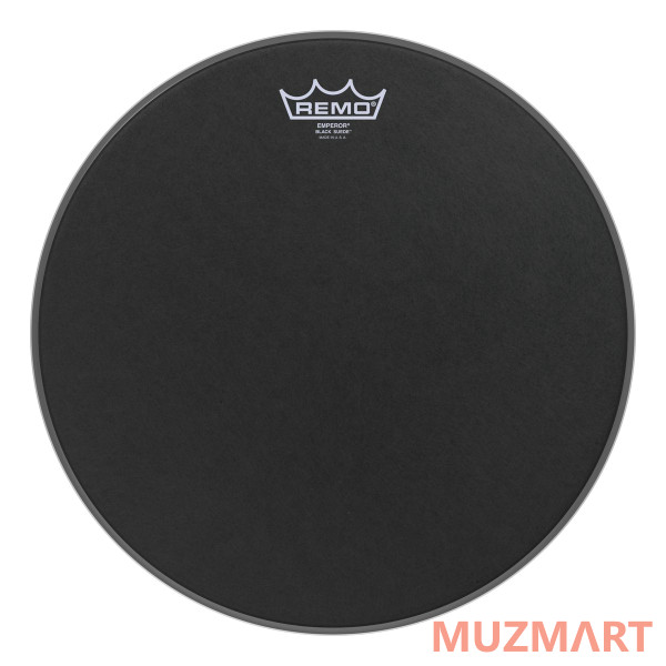 Remo BE-0814-ES 14" Emperor Black Suede Пластик для барабана