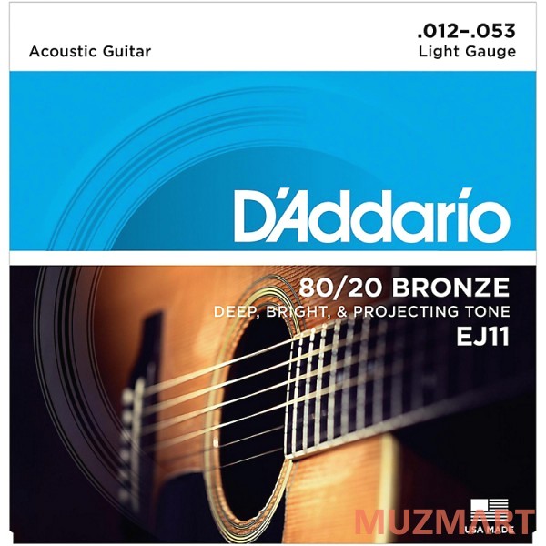 D'Addario EJ11 Струны для акустической гитары