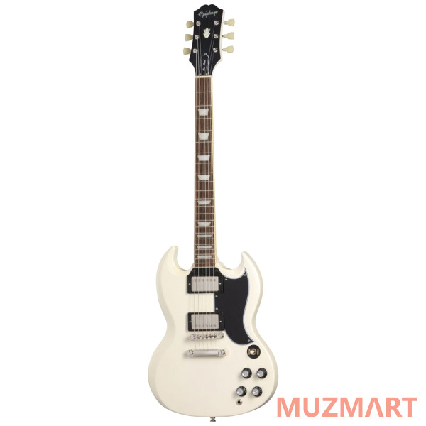 Epiphone 1961 LES PAUL SG STANDARD AGED CLASSIC WHITE Электрогитара