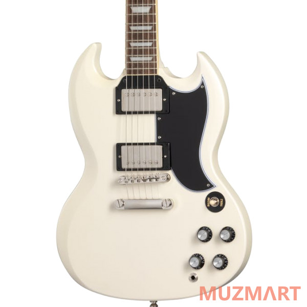 Epiphone 1961 LES PAUL SG STANDARD AGED CLASSIC WHITE Электрогитара
