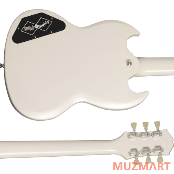Epiphone 1961 LES PAUL SG STANDARD AGED CLASSIC WHITE Электрогитара