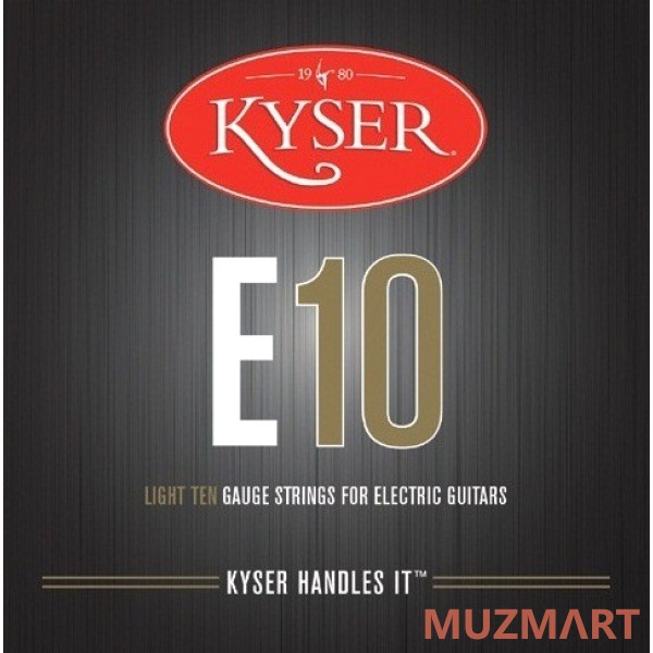 Kyser E10 Струны для электрогитары