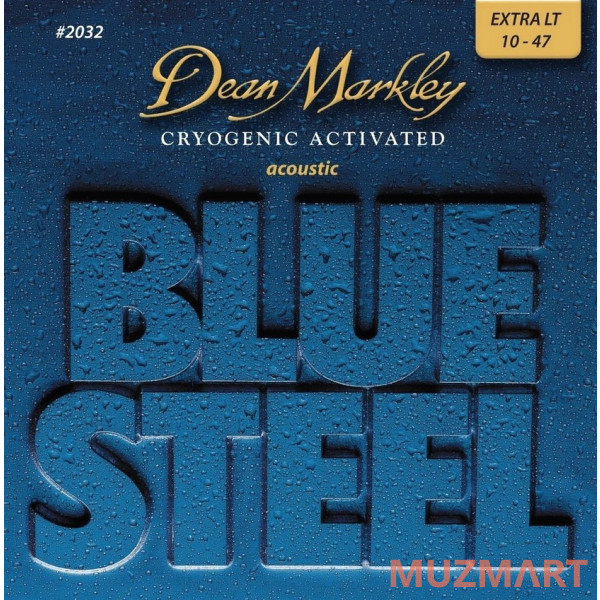 Dean Markley DM2032 Blue Steel Комплект струн для акустической гитары