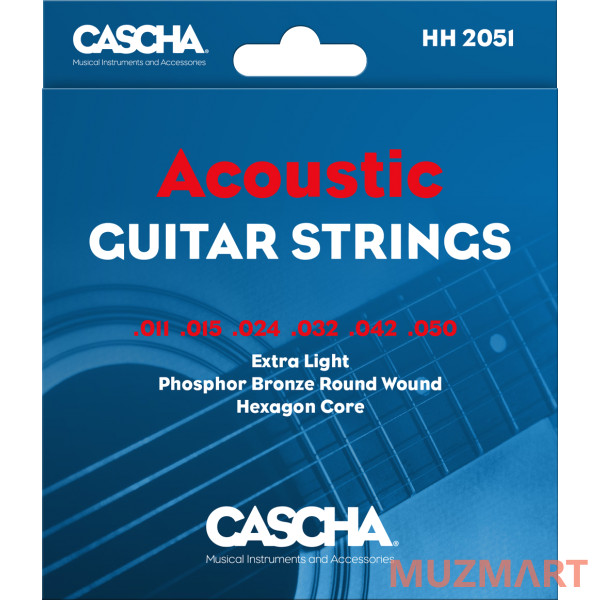 Cascha HH-2051 Комплект струн для акустической гитары