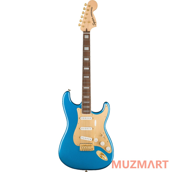 Fender SQUIER 40th ANN Stratocaster LRL Lake Placid Blue 