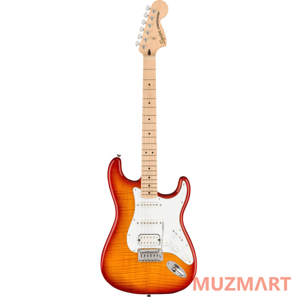 Fender SQUIER AFFINITY STRATOCASTER FMT HSS MN SIENNA SUNBURST Электрогитара