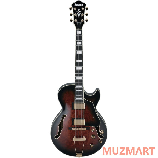 Ibanez AG95QA-DBS Полуакустическая электрогитара