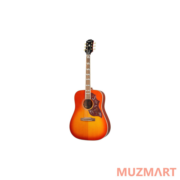 Epiphone HUMMINGBIRD AGED CHERRY SUNBURST Электроакустическая гитара