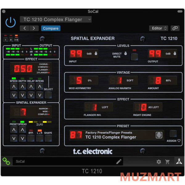 TC Electronic TC1210-DT плагин + аппаратный контроллер