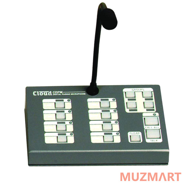 Cloud Electronics CDPM-4i 4-х зонный микрофонный пульт с сигналом "гонг"с платами аналогового интерфейса