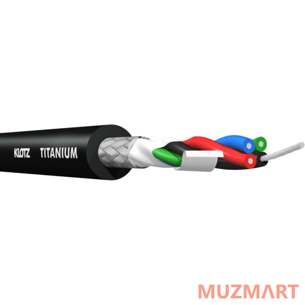 Klotz TI-M0750 Titanium Микрофонный кабель, 7,5 м