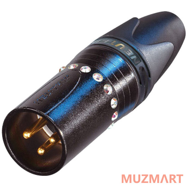 Neutrik NC3MXX-B-CRYSTAL Кабельный разъем