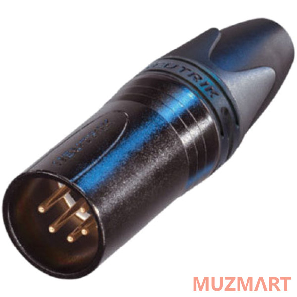 Neutrik NC5MXX-B Кабельный разъем, 5х контактный