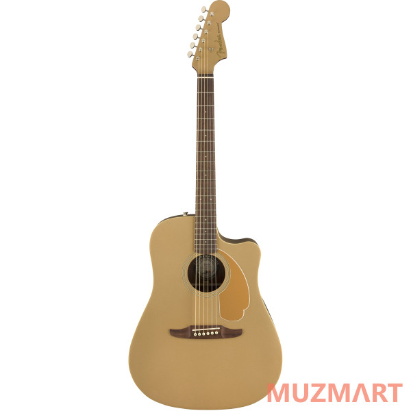 Fender Redondo Player Bronze Satin WN Электроакустическая гитара