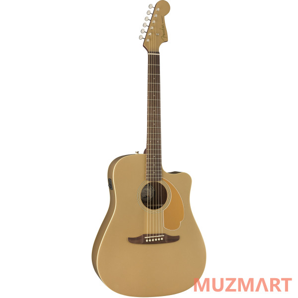 Fender Redondo Player Bronze Satin WN Электроакустическая гитара