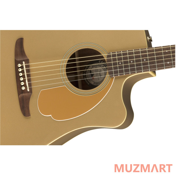 Fender Redondo Player Bronze Satin WN Электроакустическая гитара