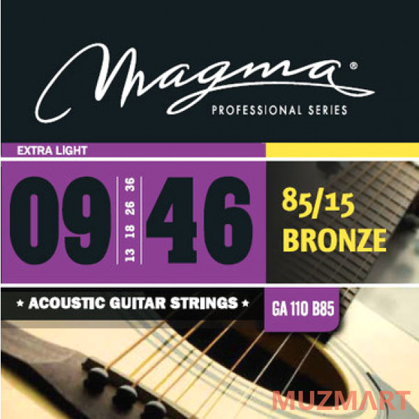 Magma Strings GA110B85 Струны для акустической гитары 9-46