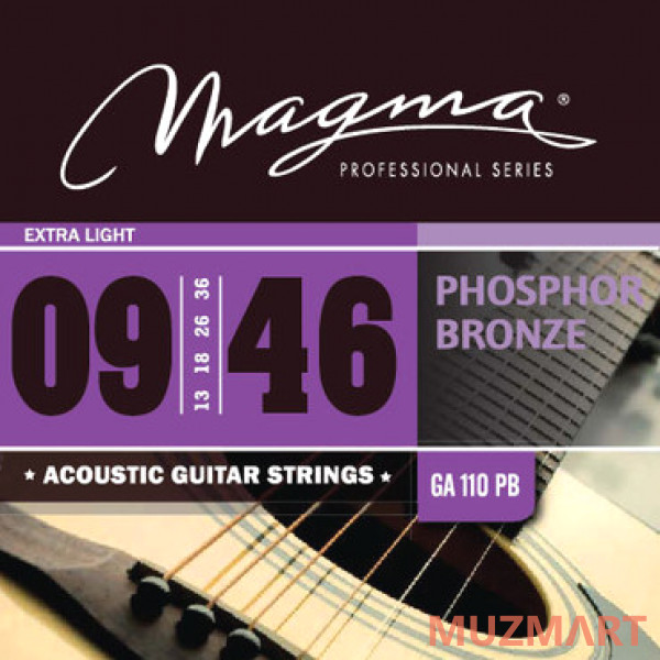 Magma Strings GA110PB Струны для акустической гитары 9-46