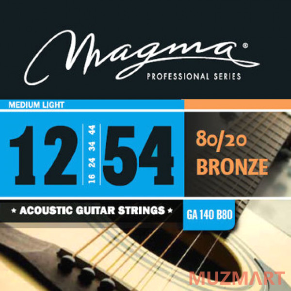 Magma Strings GA140B80 Струны для акустической гитары 12-54