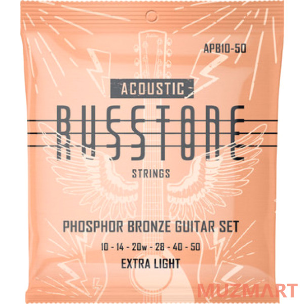 Russtone APB10-50 струны для акустической гитары