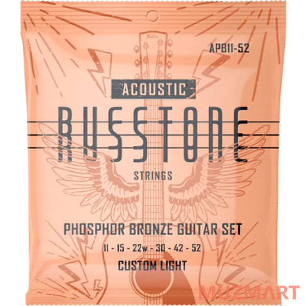 Russtone APB11-52 Струны для акустической гитары