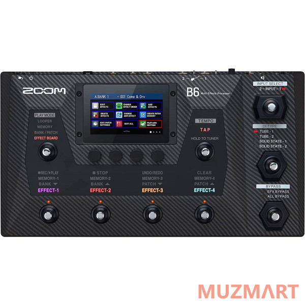 Zoom B6 Процессор для бас-гитары
