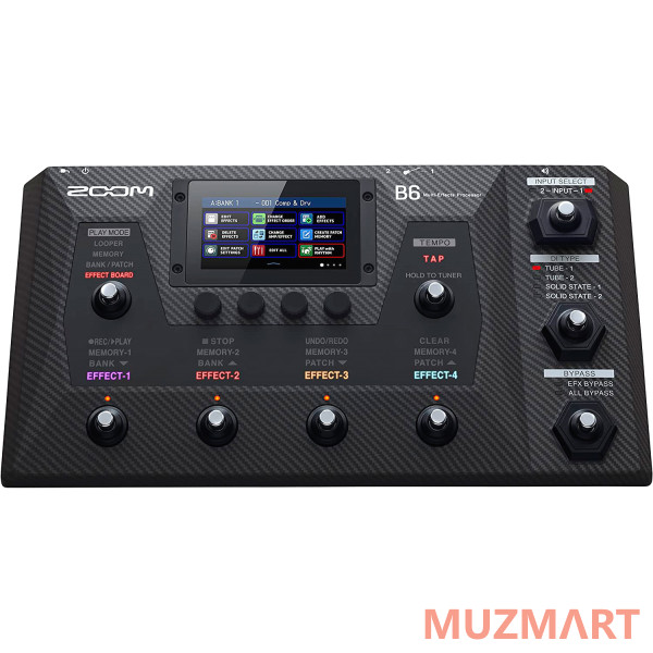 Zoom B6 Процессор для бас-гитары