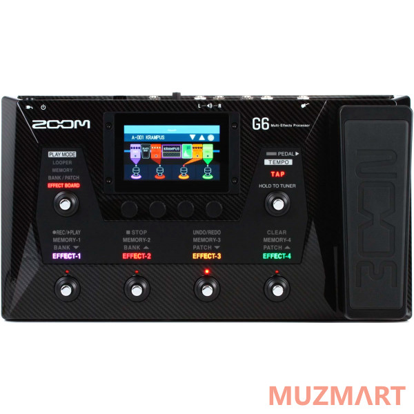 Zoom G6 Процессор мультиэффектов для электрогитары