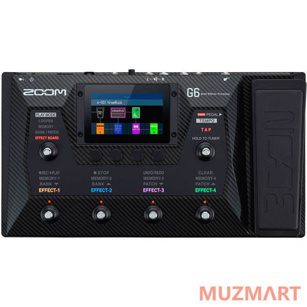 Zoom G6 Процессор мультиэффектов для электрогитары