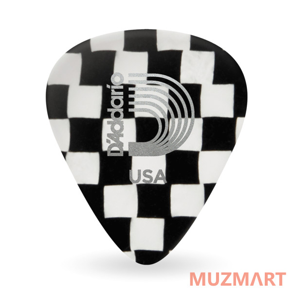 Planet Waves 1CCB4-10 10 PICK CELLULOID CHCKRBRD MED Набор медиаторов 10 шт.