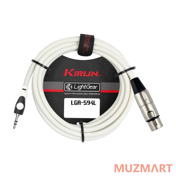 Kirlin LGA-594L 2M WH Кабель соединительный, 2 м.