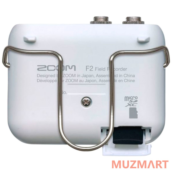 Zoom F2/W Полевой стереорекордер, белый цвет