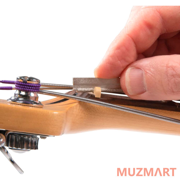 MusicNomad MN673 Bass Diamond Coated Nut Files Набор надфилей (5 шт) для пропила верхнего порожка бас-гитар