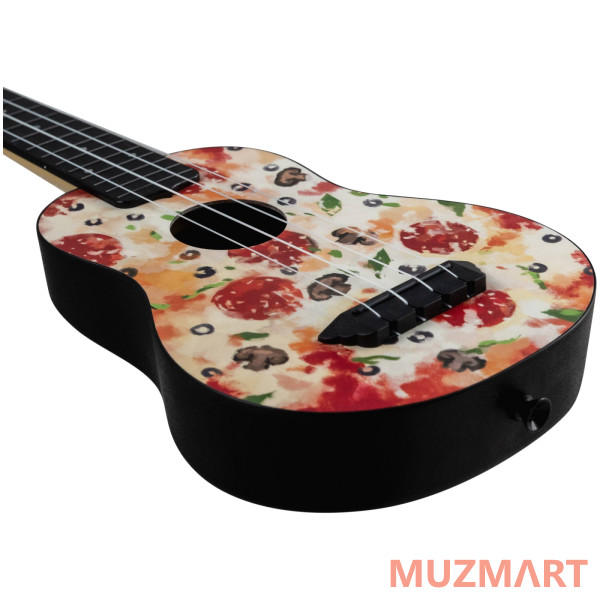 Flight TUS-40 PIZZA Укулеле Travel, сопрано