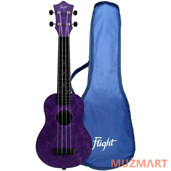 Flight TUS-65 AMETHYST Укулеле Travel, сопрано