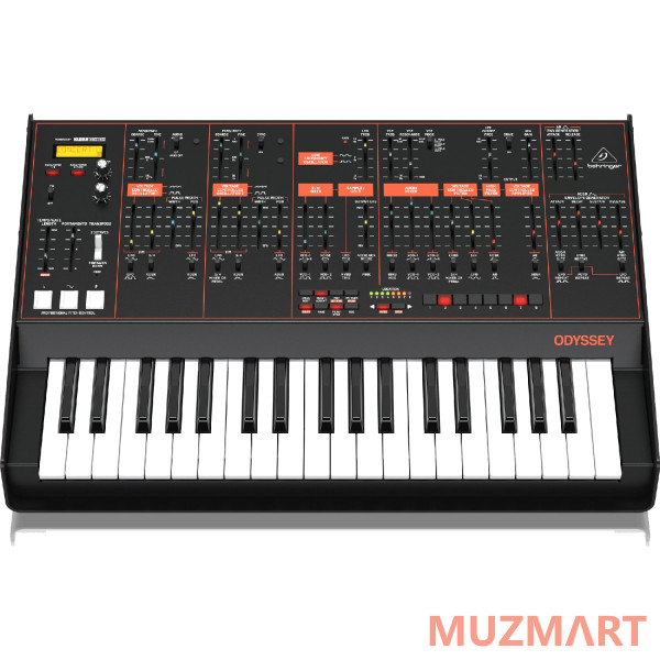 Behringer ODYSSEY Аналоговый 1/2 голосный синтезатор 37 клавиш