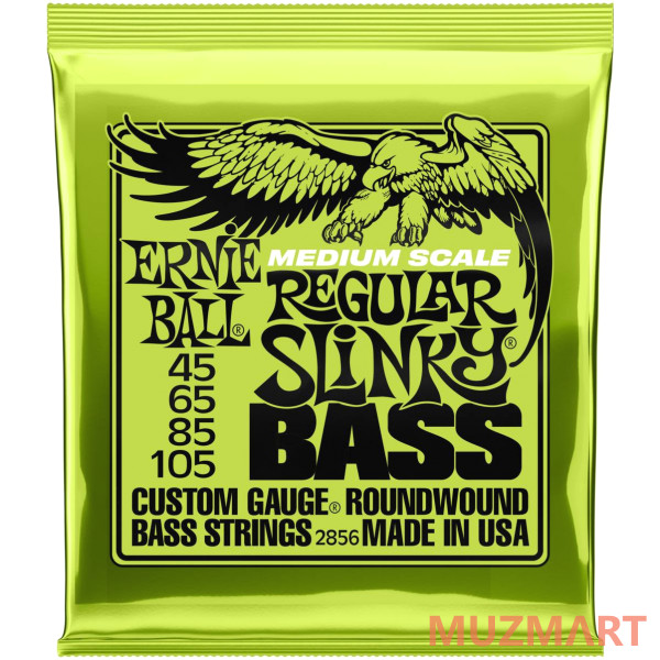 Ernie Ball 2856 Струны для бас-гитары 45-105